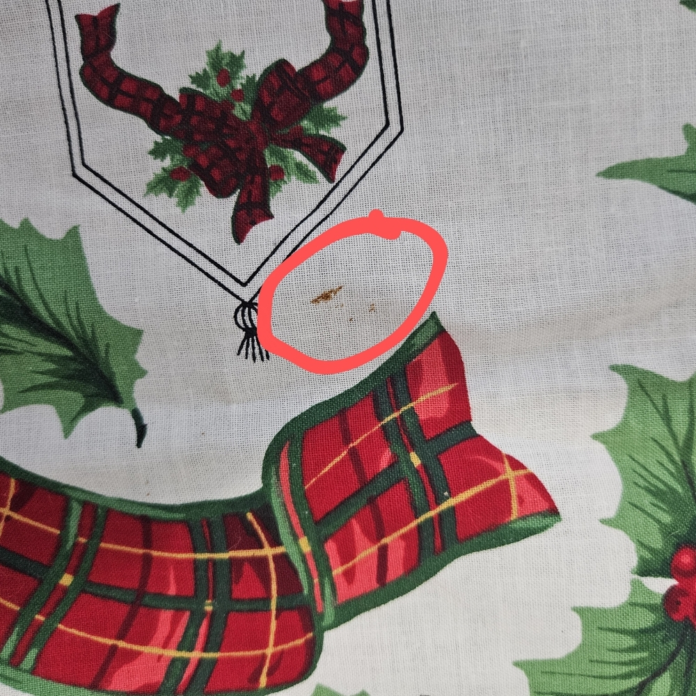 Christmas Plaid Appliques AND Quilt Fabric Countrycore Grannycore 90s Crafts - Picture 12 of 16